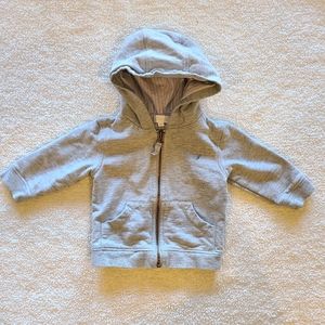 Jacadi Grey Hood Sweater 12M
